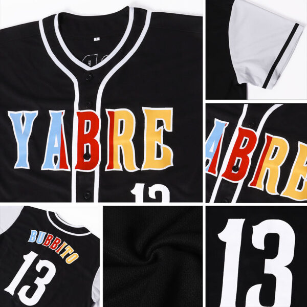Custom Black White-Gold Authentic Two Tone Baseball Jersey