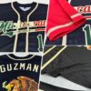 Custom Black Vintage Mexican Flag Kelly Green Red-City Cream Authentic Two Tone Baseball Jersey