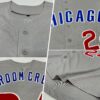 Custom Gray Red-Royal Baseball Jersey
