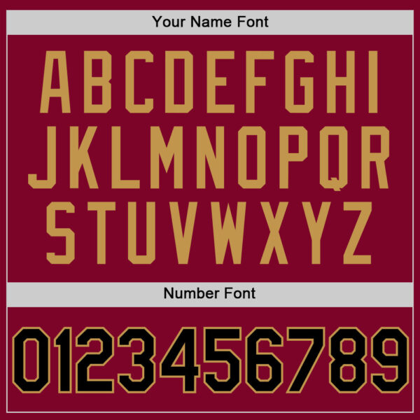 Custom Maroon Black-Old Gold Authentic Throwback Baseball Jersey