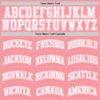 Custom Medium Pink White Authentic Basketball Jersey