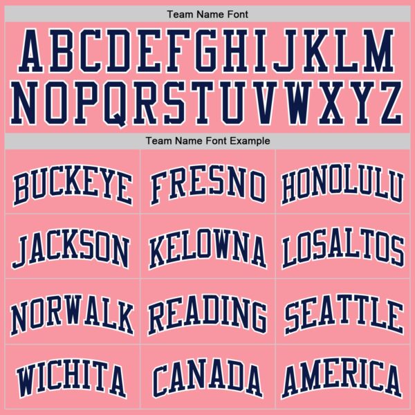 Custom Medium Pink Navy-White Authentic Basketball Jersey