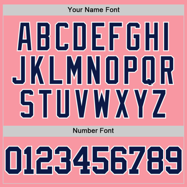 Custom Medium Pink Navy-White Authentic Basketball Jersey