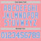 Custom Medium Pink Light Blue-White Authentic Basketball Jersey