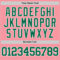 Custom Medium Pink Kelly Green-White Authentic Basketball Jersey