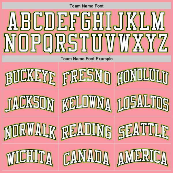 Custom Medium Pink White Black-Neon Green Authentic Basketball Jersey