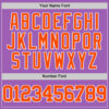 Custom Medium Purple Orange-White Authentic Basketball Jersey