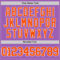 Custom Medium Purple Orange-White Authentic Basketball Jersey