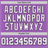 Custom Medium Purple White-Black Authentic Basketball Jersey