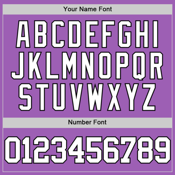 Custom Medium Purple White-Black Authentic Basketball Jersey