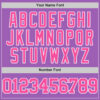Custom Medium Purple Pink-White Authentic Basketball Jersey