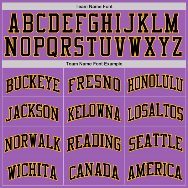 Custom Medium Purple Black-Gold Authentic Basketball Jersey