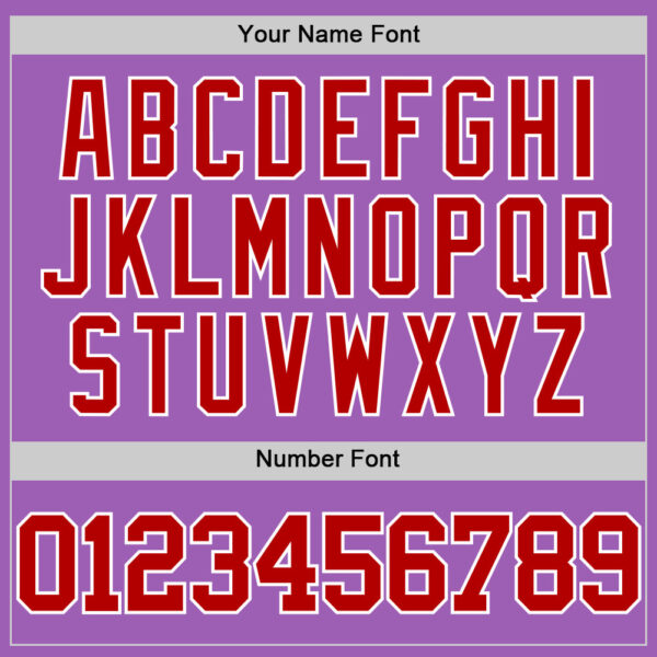 Custom Medium Purple Red-White Authentic Basketball Jersey