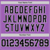 Custom Medium Purple Black-White Authentic Basketball Jersey