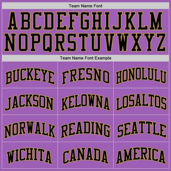 Custom Medium Purple Black-Old Gold Authentic Basketball Jersey