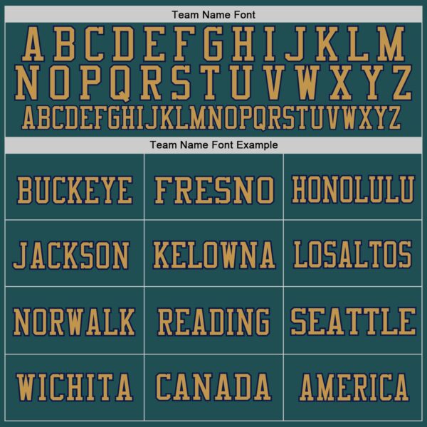 Custom Midnight Green Navy-Old Gold Mesh Authentic Throwback Football Jersey