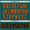 Custom Midnight Green Black-Orange Authentic Basketball Jersey