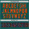Custom Midnight Green Navy-Orange Authentic Basketball Jersey