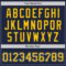 Custom Navy Gold-Light Blue Authentic Baseball Jersey