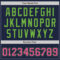 Custom Navy Pink-Neon Green Authentic Baseball Jersey