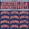 Custom Navy Orange-White Authentic Throwback Basketball Jersey