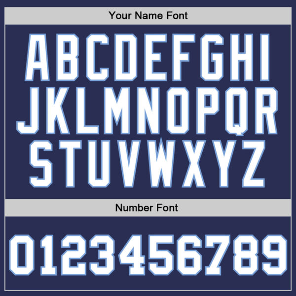 Custom Navy White-Light Blue Authentic Throwback Basketball Jersey