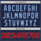 Custom Navy Red-Light Blue Authentic Baseball Jersey