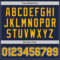 Custom Navy Gold-White Authentic Baseball Jersey