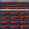 Custom Navy Orange-Navy Authentic Baseball Jersey