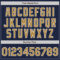 Custom Navy Old Gold-White Authentic Baseball Jersey