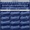 Custom Navy White Pinstripe Royal Authentic Baseball Jersey