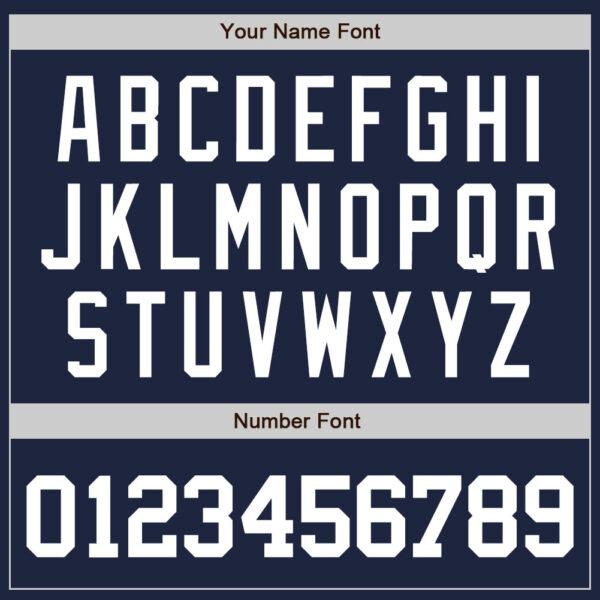 Custom Navy White Authentic Baseball Jersey