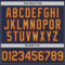 Custom Navy Old Gold-Red Mesh Authentic Throwback Baseball Jersey