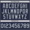 Custom Navy Gray Mesh Authentic Throwback Baseball Jersey