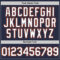 Custom Navy White-Orange Mesh Authentic Throwback Baseball Jersey