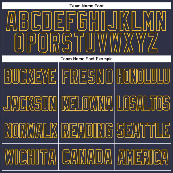 Custom Navy Gold Mesh Authentic Throwback Baseball Jersey