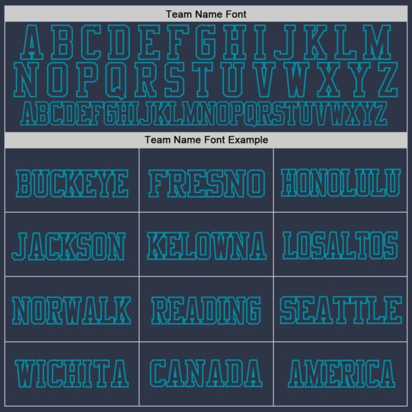 Custom Navy Teal Mesh Authentic Throwback Football Jersey