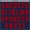 Custom Navy Red Authentic Baseball Jersey