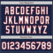 Custom Navy White-Red Authentic Baseball Jersey