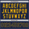 Custom Navy Gold Authentic Baseball Jersey