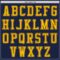 Custom Navy Gold Authentic Baseball Jersey
