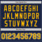 Custom Navy Gold-White Authentic Baseball Jersey
