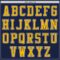 Custom Navy Gold-White Authentic Baseball Jersey