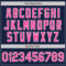 Custom Navy Pink-White Authentic Baseball Jersey