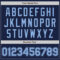 Custom Navy Light Blue Authentic Baseball Jersey
