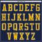 Custom Navy Gold-Light Blue Authentic Baseball Jersey