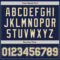 Custom Navy Cream Authentic Baseball Jersey