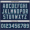 Custom Navy Gray-Teal Authentic Baseball Jersey