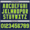 Custom Navy Neon Green-White Authentic Baseball Jersey