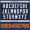Custom Navy Orange-White Authentic Baseball Jersey